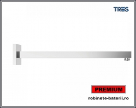 Brat de dus din perete 40 cm patrat