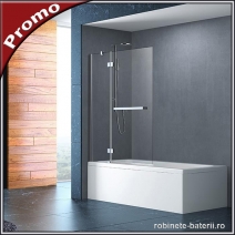 Paravan pe cada Teneo Lux 100 x 140 cm din doua elemente