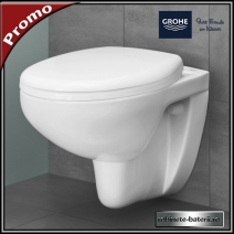 Wc suspendat Grohe Bau Ceramic cu capac soft-close