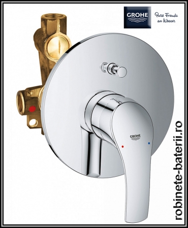 Baterie dus ingropata Grohe Eurosmart New cu doua iesiri