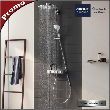 Sistem de dus cu termostat Grohe SmartControl 310