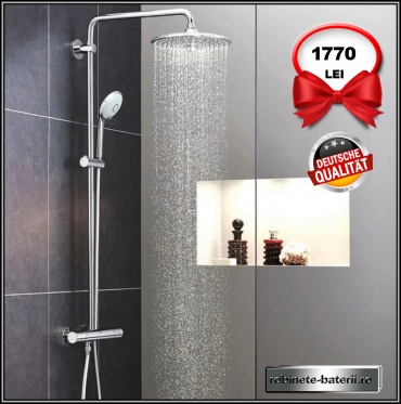 Sistem de dus Grohe Euphoria 260 cu termostat