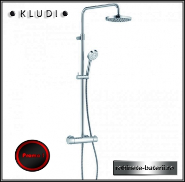 Sistem de dus Kludi Logo cu termostat