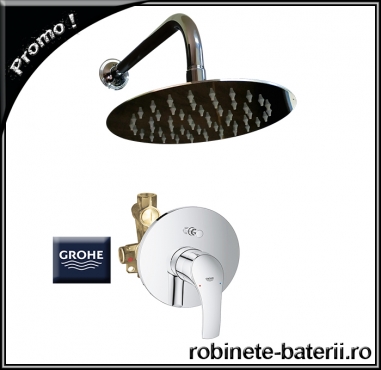 Sistem dus ingropat cu baterie Grohe