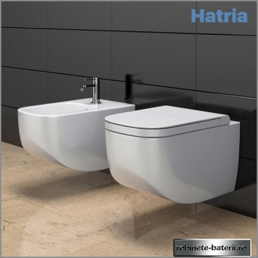 Wc suspendat Hatria Next cu capac soft-close